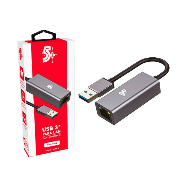 Cabo Adaptador Santana Usb 3.0 Para Lan - 10/100/1000mbps