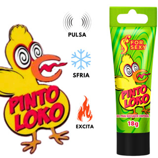 Gel Excitante Masculino Pinto Loko - Pulsante e Esfriante – For Sexy | Sex Shop Produtos Adultos