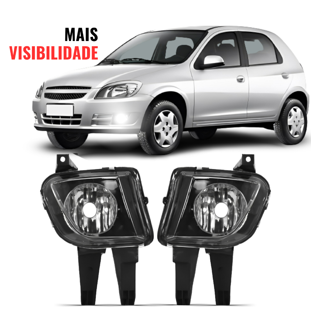 Farol Milha Celta Prisma 2007 2008 2009 2010 2011 2012 2013 Esquerdo