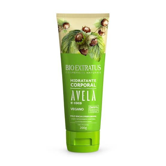 Hidratante Corporal Avelã E Coco Vegano Bio Extratus 200g