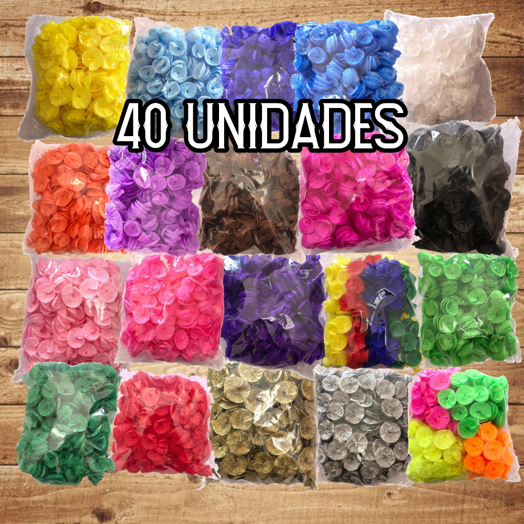 Rococo - Papel para Bala com 40 unidades (1 PACOTE DE 40 UNIDADES) em Oferta na Shopee