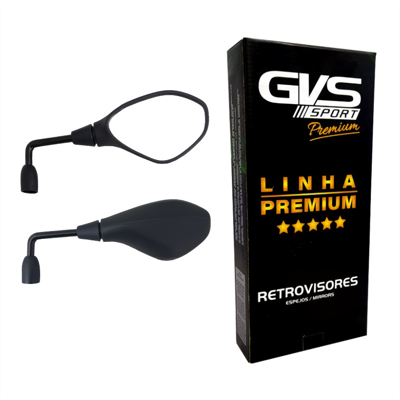 Retrovisor GVS BMW F800 Haste Longa Rebaixada 90º Honda em Oferta na Shopee