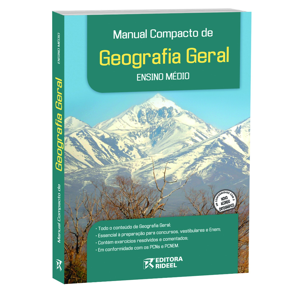 Manual Compacto de Geografia Geral. Ensino Médio (Novo, Lacrado)