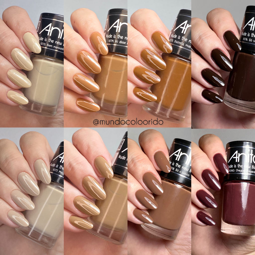 Esmalte Anita Coleção Nude is the new black - Escolhas suas cores