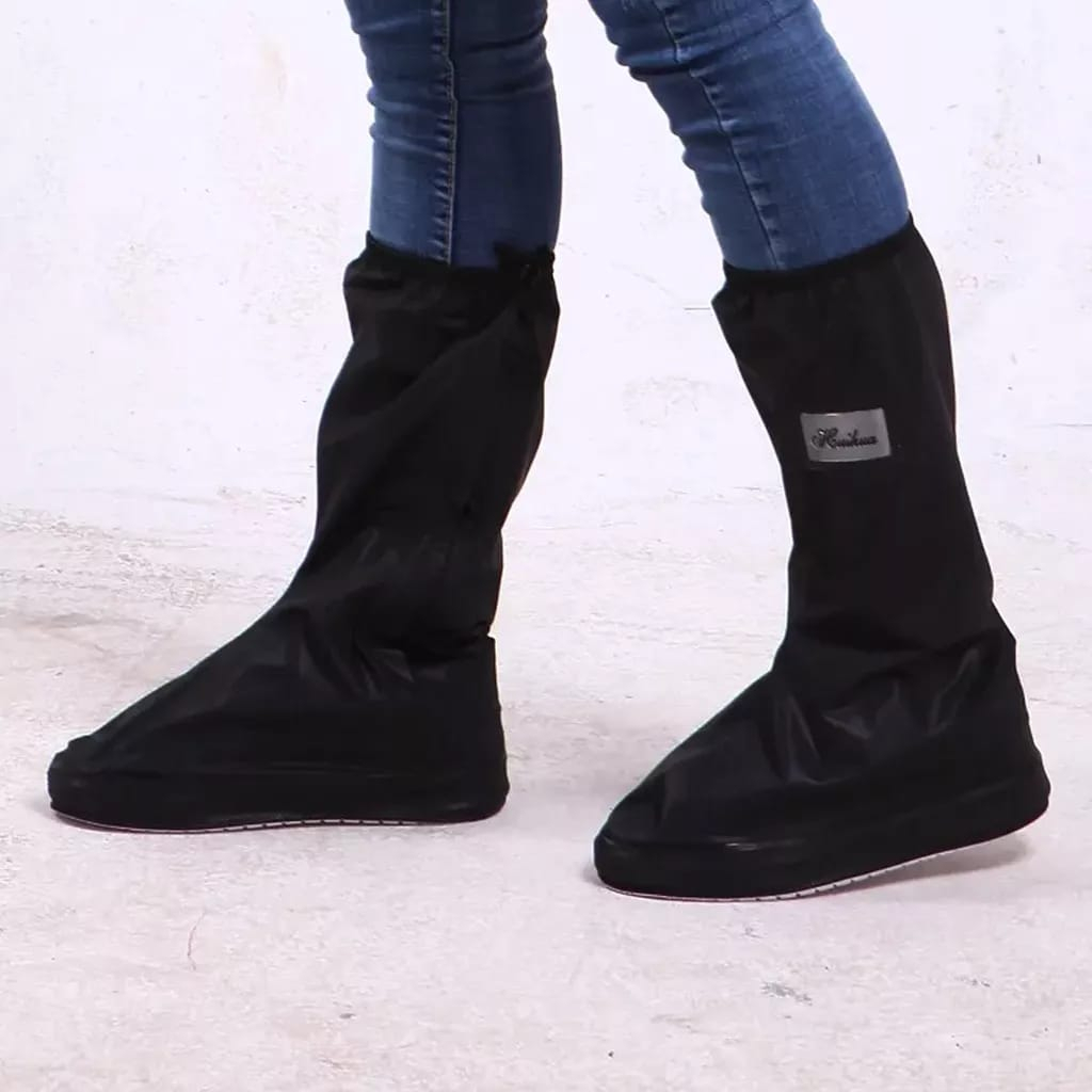 H805 Capa Chuva para Sapato Adulto Unissex,  Antiderrapante, Protetor Tênis, Bota, Sapatos