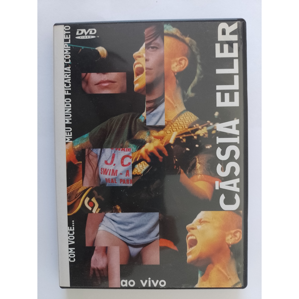 Dvd Cássia Eller Com Você Meu Mundo Ficaria Ao Vivo
