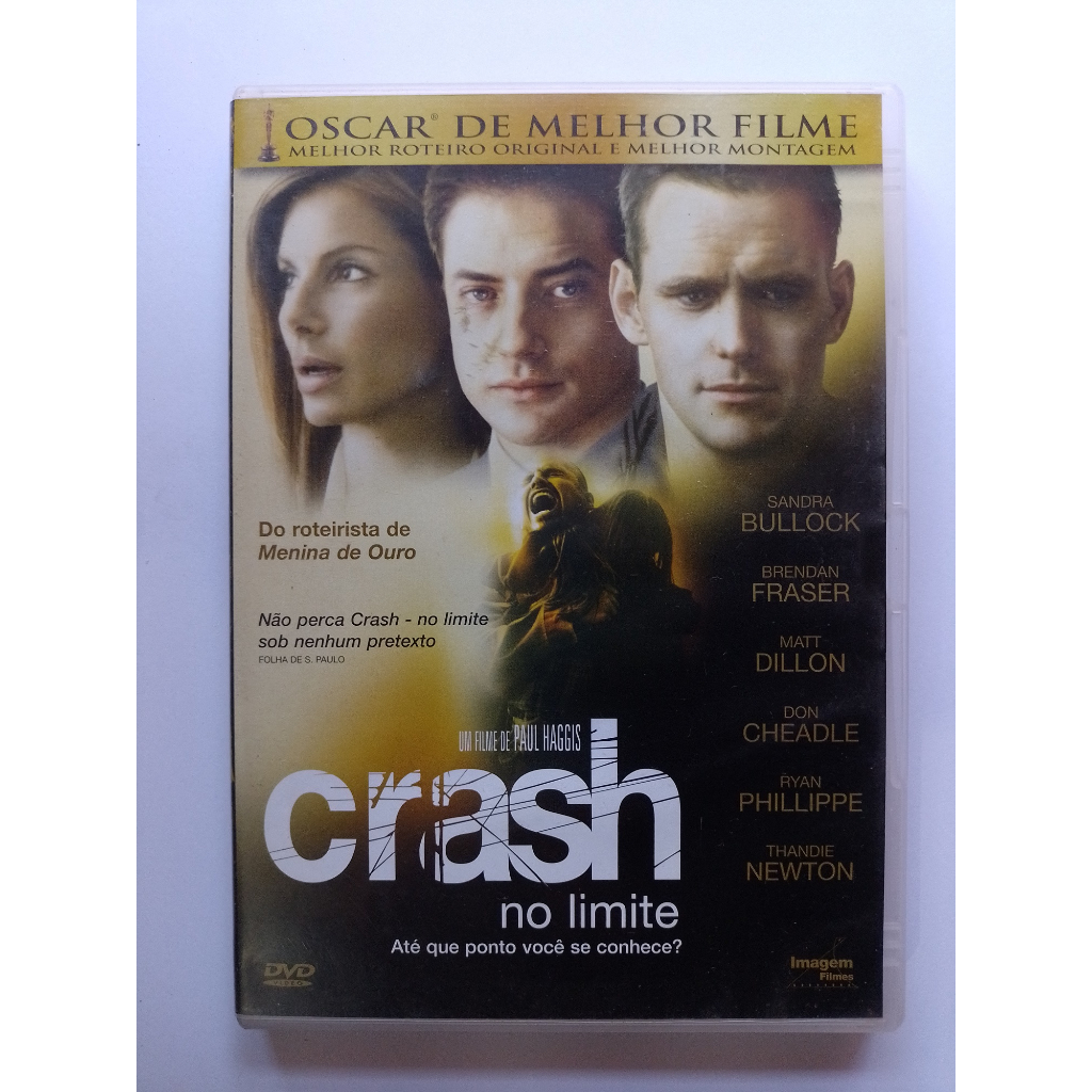 Dvd Crash No Limite Sandra Bullock Brendan Fraser