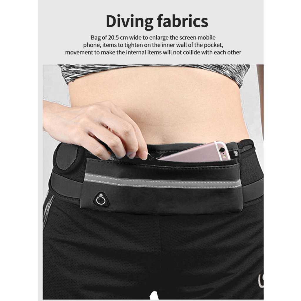 Detalhes do Pochete Fitness Corrida Academia Celular Bike Slim Impermeável Porta Água