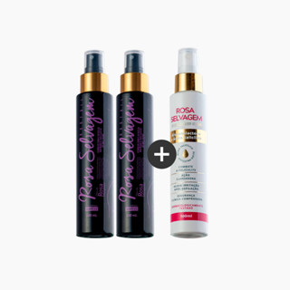 COMPRE 2 LEVE 3, 2 Oleos Rosa Selvagem + 1 Ácido