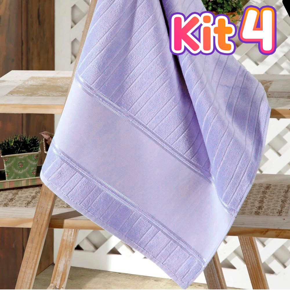 Kit 4 Toalhas Lavabo Velour Artesanalle Dohler Liso Para Pintura e Bordar Ponto Russo em Oferta na Shopee