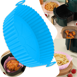 Formas Silicone Pra Fritadeira Air Fryer Micro-ondas Forno Com Alça Lavável Grossa 80g + Resistente + Durável em Oferta na Shopee
