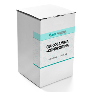 Glucosamina e Condroitina - 30 Sachês Sabor Laranja em Oferta na Shopee