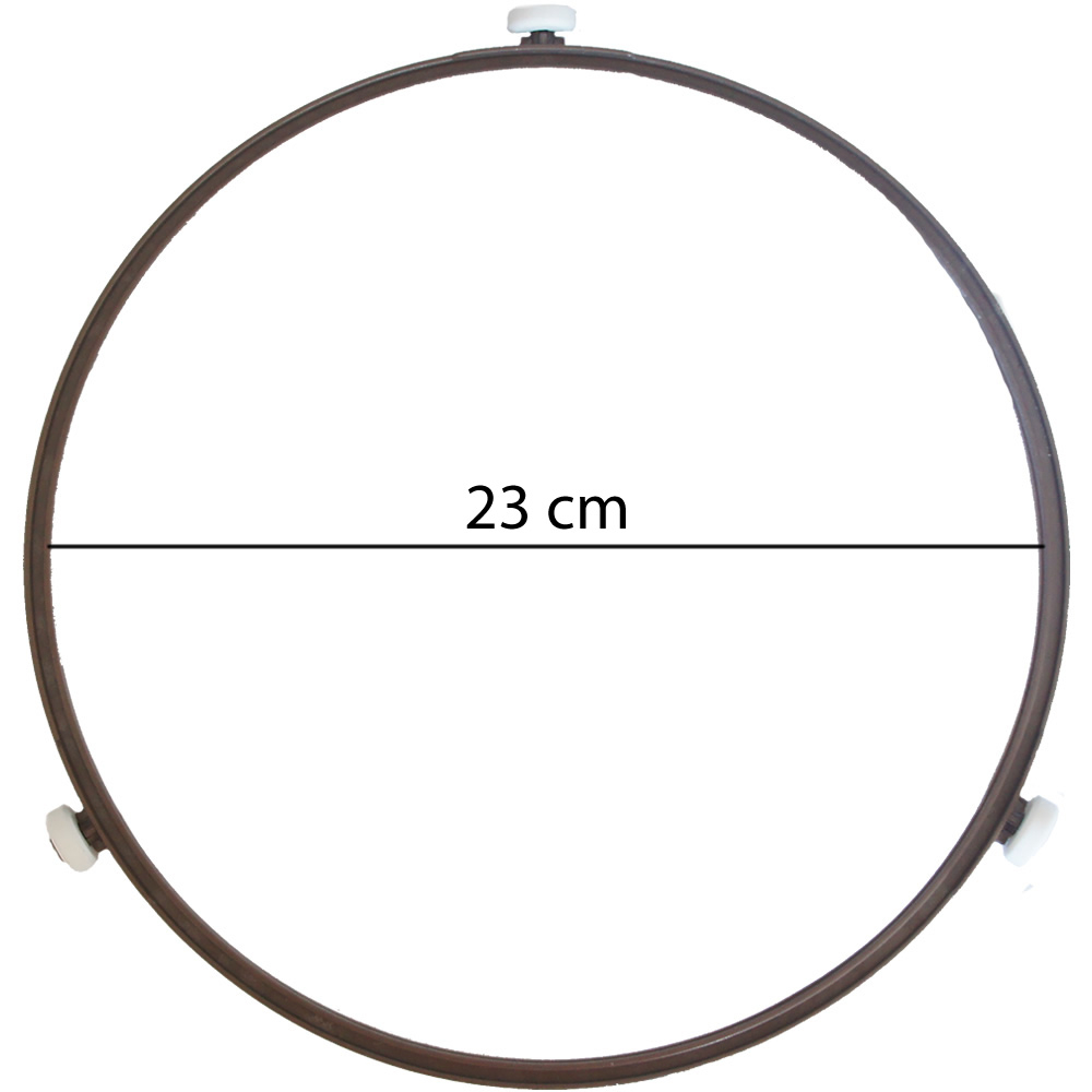 Rodizio Roldana Giratório Prato De Micro-ondas de 30 a 34 cm de diâmetro em Oferta na Shopee