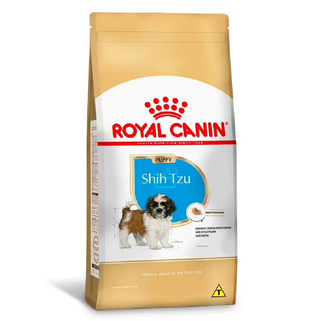 Ração Royal Canin Shih Tzu Puppy para Cães Filhotes 1 kg