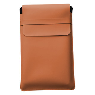 Luvas Pasta Case Capa Para Notebook Couro Sintético Caramelo Premium 13, 15,6 e 17