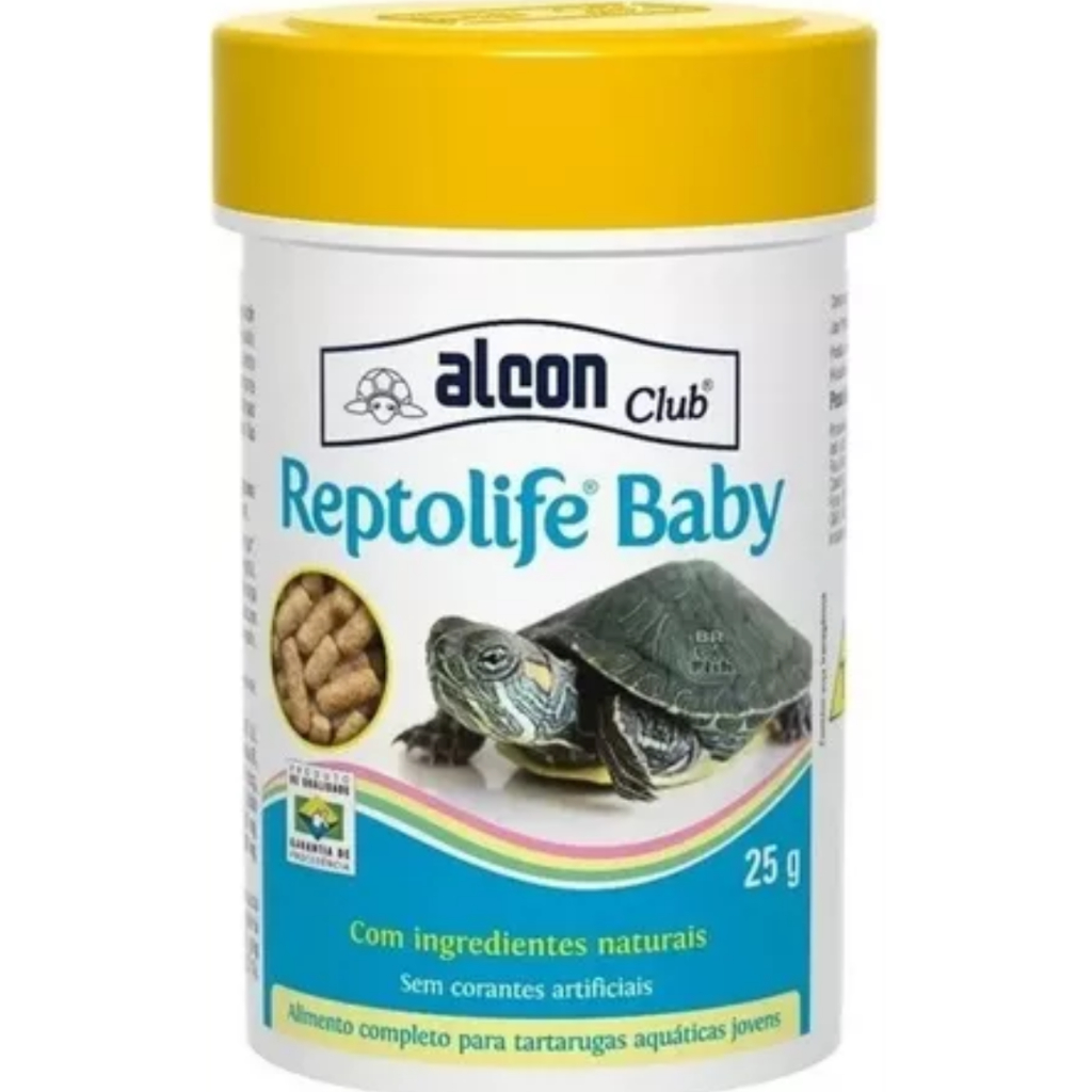 Alcon Ração Para Tartaruga Jovem 25g - Reptolife Baby