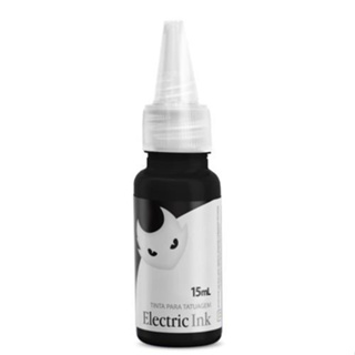 Tinta 15ml Preto Linha Tatuagem Electric Ink Tattoo Promoção em Oferta Promoção em Oferta na Shopee