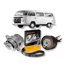 Kit Correia Dentada + Tensor + Bomba Água Kombi 1.4 8v Flex... 2006