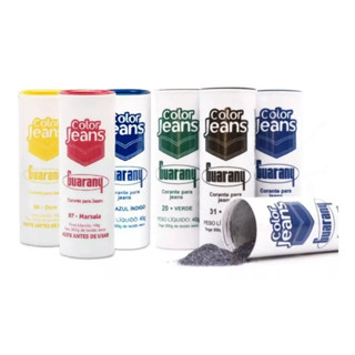 Kit 3 Corantes Para Tecido Roupa ColorJeans Guarany 40g