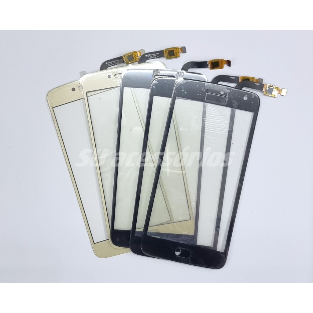 Tela Vidro Touch Para Celular de Moto G5 G5plus Sem/ Display (atenção: Pessoal não técnico não é recomendado para comprar)