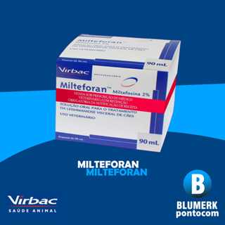Milteforan 90ml Tratamento Leishmaniose Virbac em Oferta na Shopee