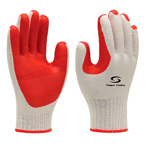 Luva Rubber Látex Vulcanizada, Super Safety, CA 34370
