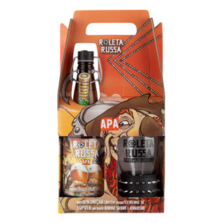 Kit Roleta Russa - Copo 320mL + Garrafa 500mL APA