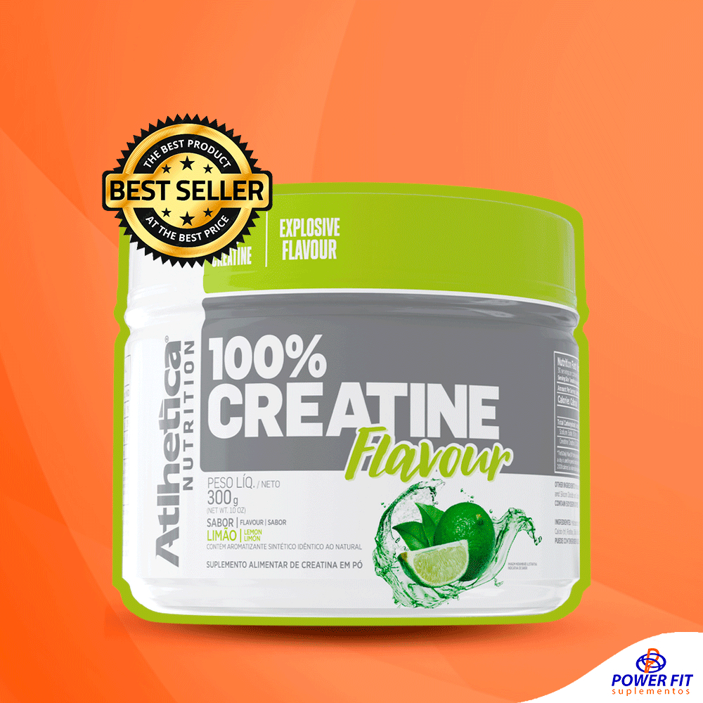 Creatina Flavour Pote 300g - Atlhetica Nutrition