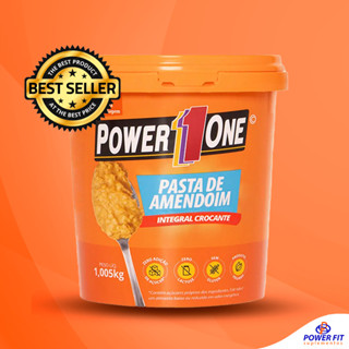 Pasta de Amendoim 1kg 100% Original - Power One