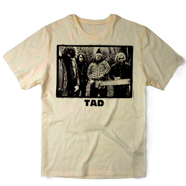 Camiseta Algodao TAD Banda de Rock Grunge Seattle Musica Unissex