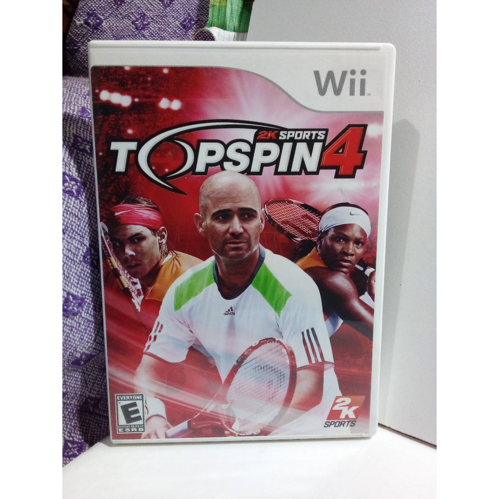 Jogo Wii Topspin 4 - Original - Americano