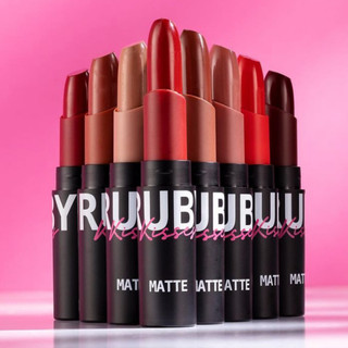 Batom Matte Ruby Kisses - Nude Rose, Kiss Red, Warm Sienna, Red Carpet, Brown Sugar, Extreme Coral, Rosy Brown, Sinful Red RK 3,5g em Oferta na Shopee