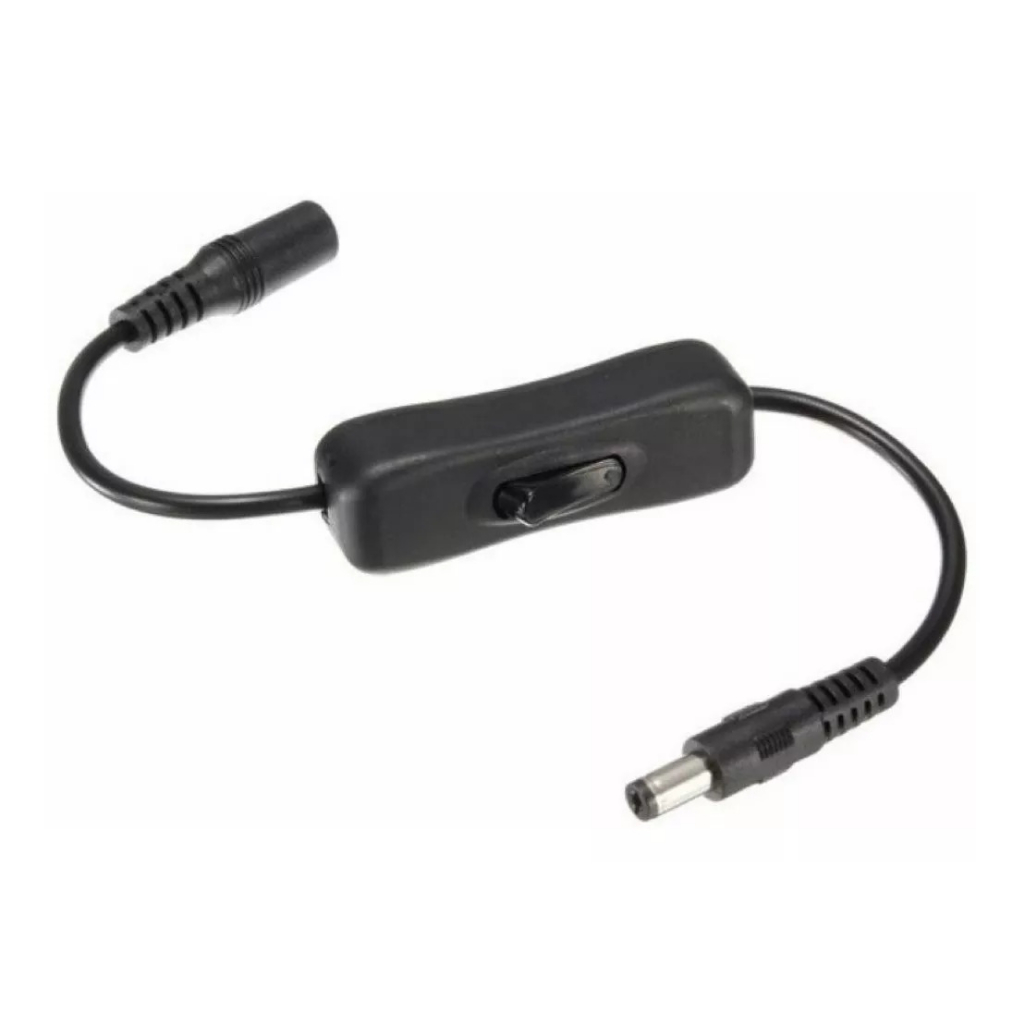 Botão Liga E Desliga P4 Macho Femea Fita Led 12v