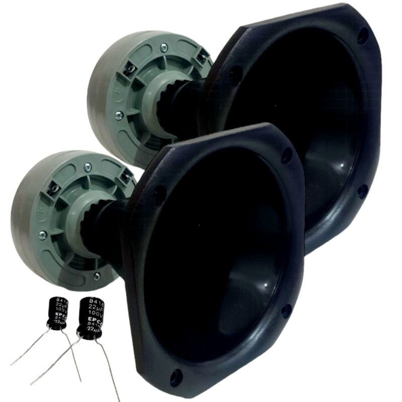 Kit 2 peças driver de corneta original alphamax 160w 8 ohms AP DRIVER 160