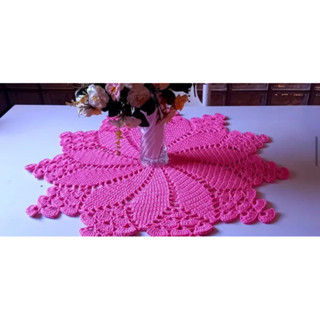 Decoração Centro de Mesa Croche/Toalhinha de Croche