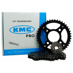 Kit Relação Tenere 250 Lander 250 Aço 1045 Sem Ret Kmc Pro