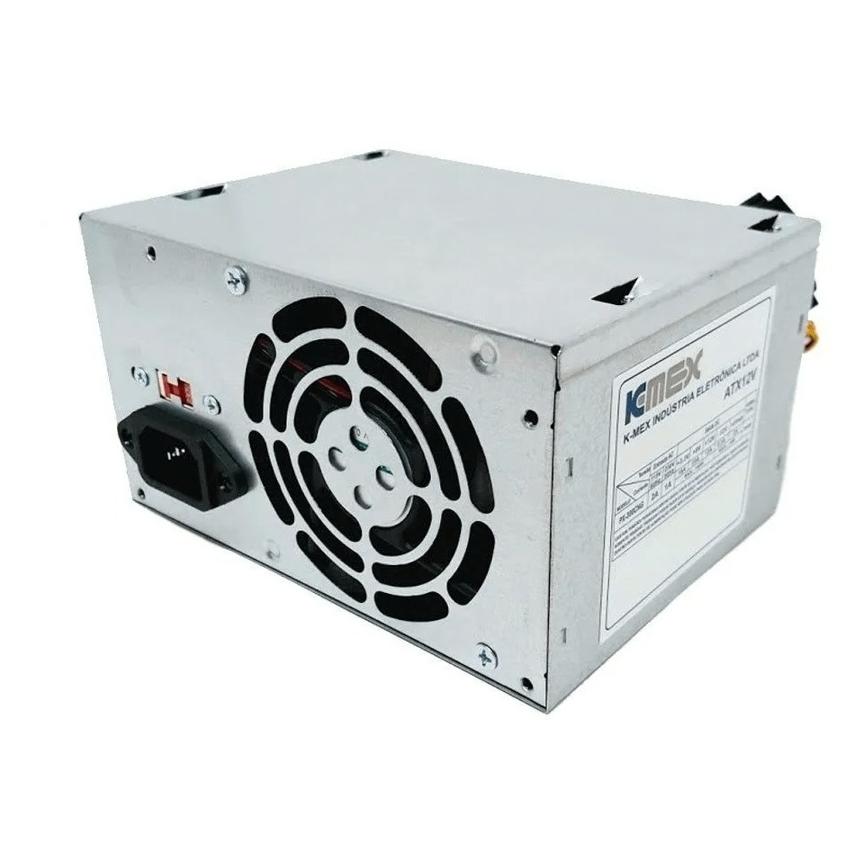 Fonte para Computador PC Desktop ATX Nominal Sata Ide 24 Pinos 200 - 230 - 250w
