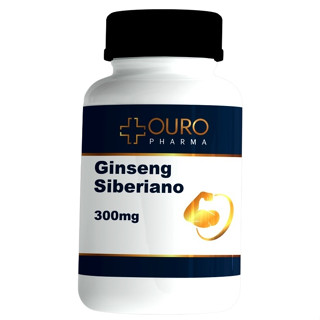 Ginseng Siberiano 300mg 60 cápsulas