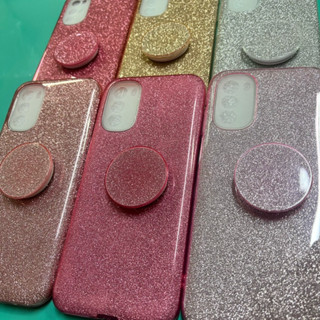 Capa Para celular Glitter Com Suporte De Motorola G22,G41,E40,G13,E13,E22,G52,G42,G31,G23,G9play,G5