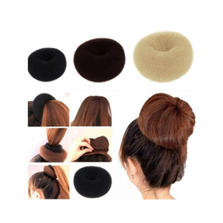 3 Acessórios Para Cabelo Mulheres Meninas Rosquinha Mágica Modeladora Para Fazer Coque