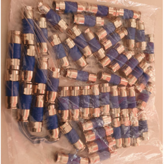 100 conectores rg6 em Oferta na Shopee