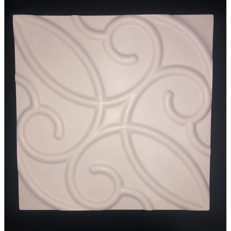 1 Forma/molde Abs P/gesso E Cimento 3d - 29x29cm Arabesco