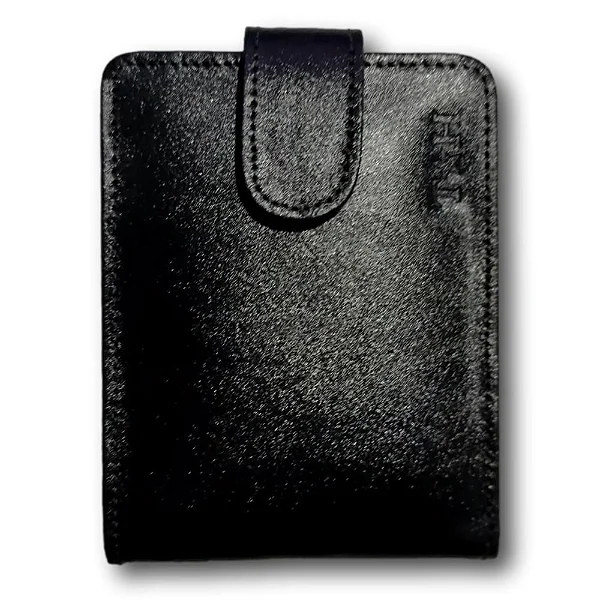 Carteira Masculina com Botão em Couro Classica Original Masculina Homem