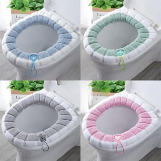 Capa De Assento De Vaso Sanitário Almofada Sanitária Confortável Lavável Para Banheiro T em Oferta na Shopee