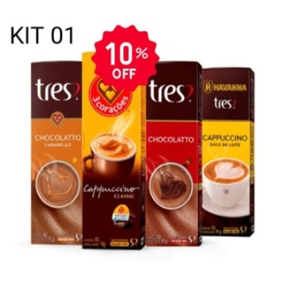 Kit 40 Unidades Cápsulas de Café Três Corações em Oferta na Shopee