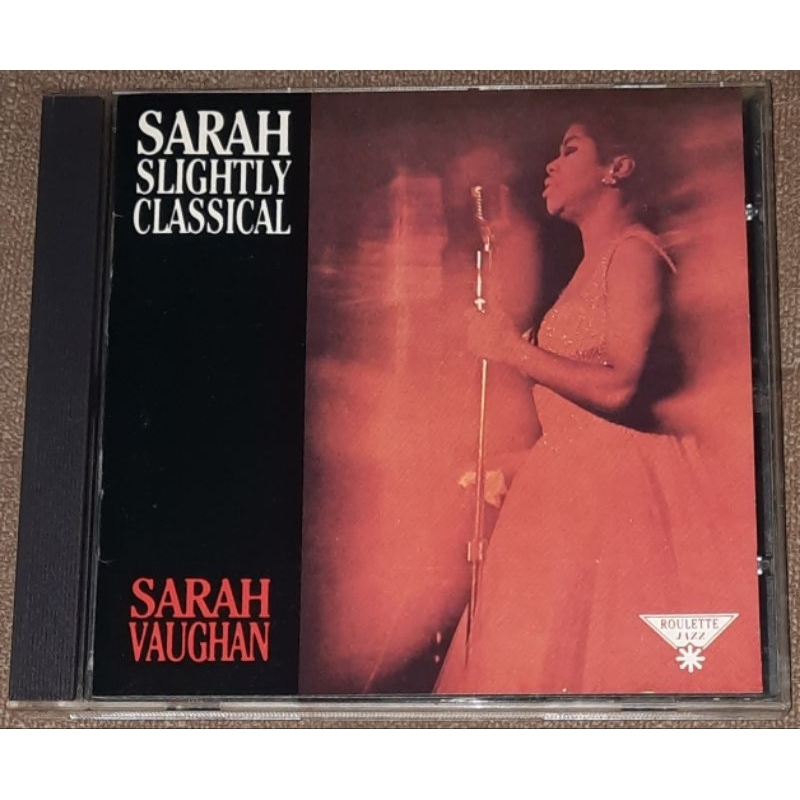 CD Sarah Vaughan Sarah Slightly Classical original ref 9063