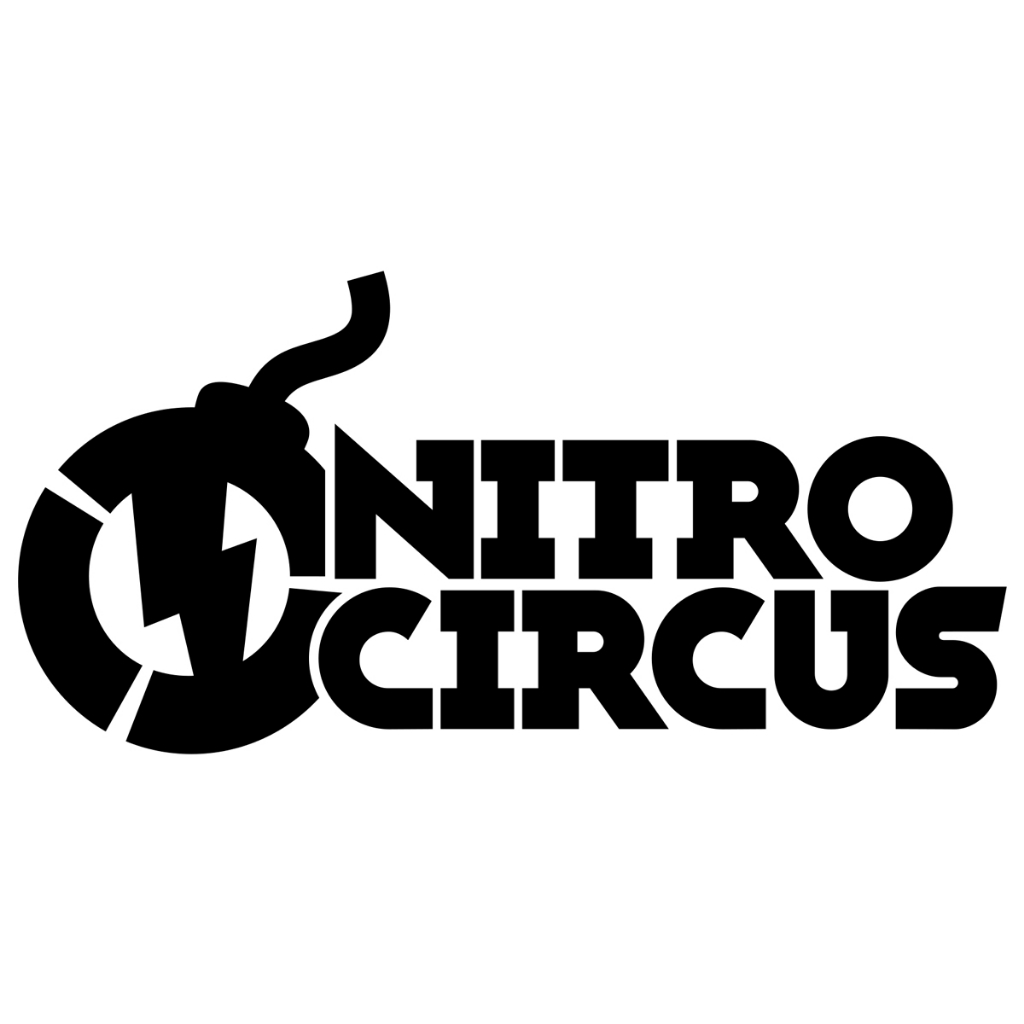2 Adesivso Nitro Circus Tuning Car automotivo emblema premium vinil