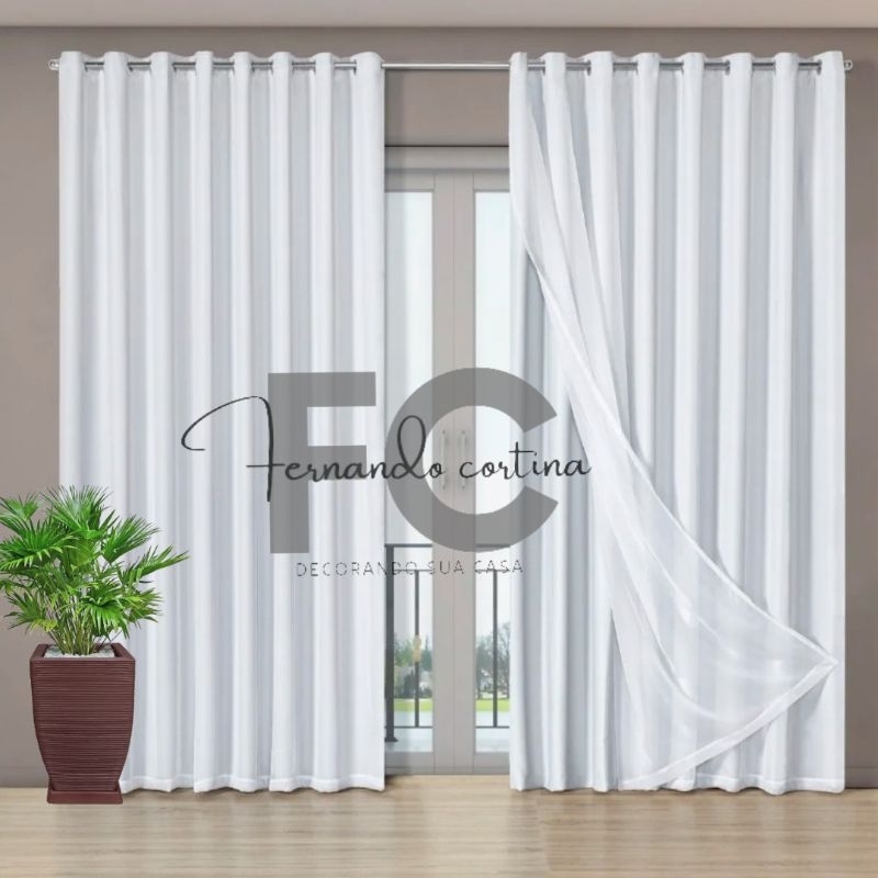 Cortina para Sala 4x2 80: Onde Comprar | BuscaProdutos