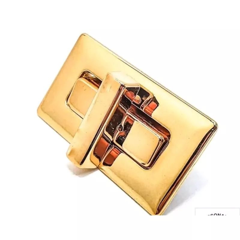 Fecho Torniquete Para Bolsa QDD Ouro Fácil De Montar