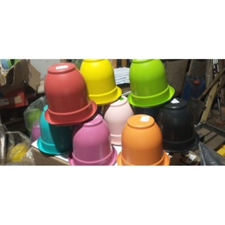 vaso plástico colorido conjunto com 10 vasos 2 Litros